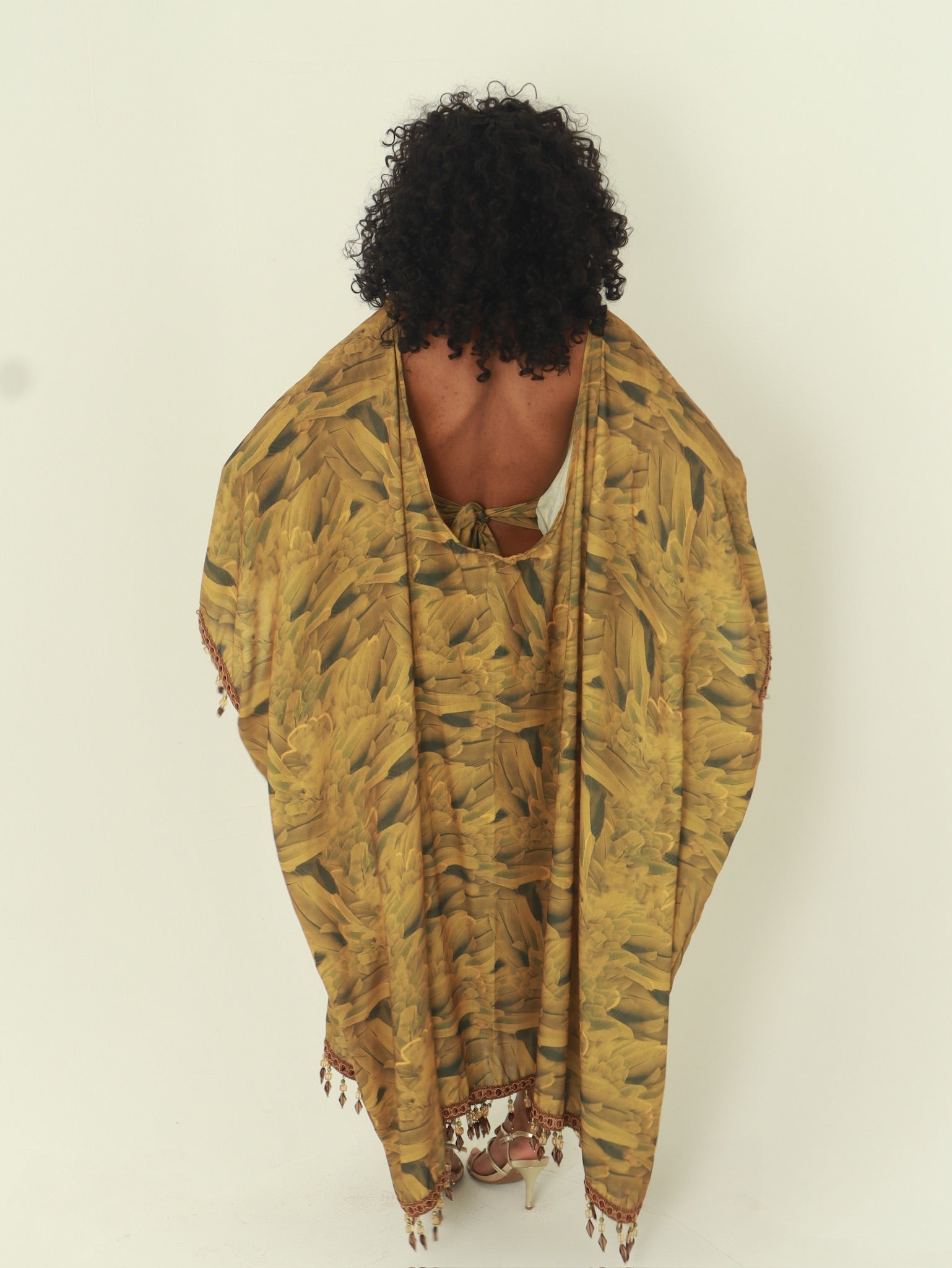 Backless Beaded Almyra Dress