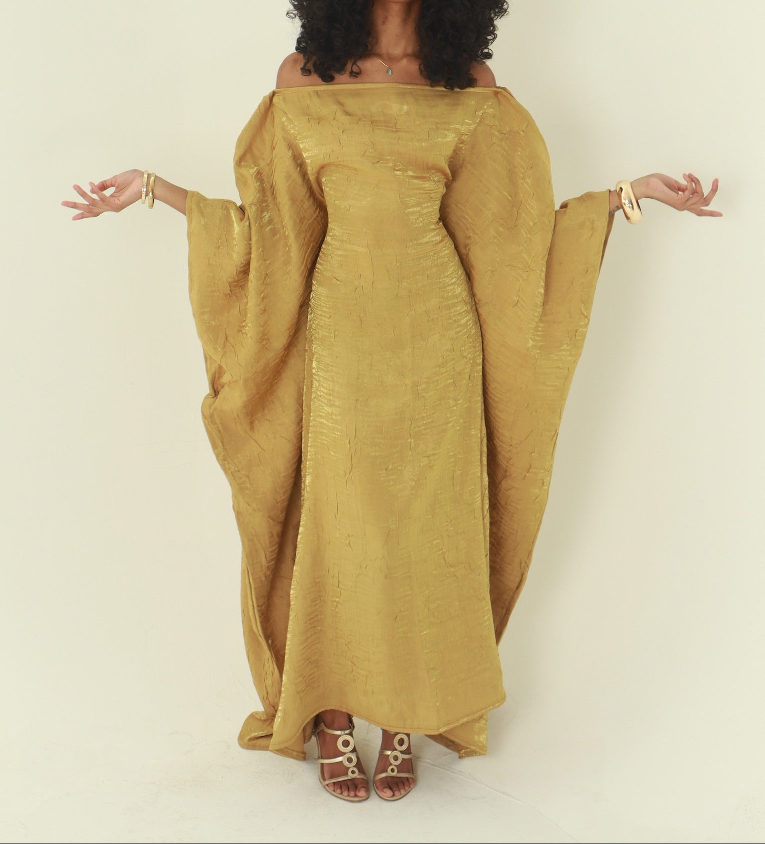 Gold Almyra Dress