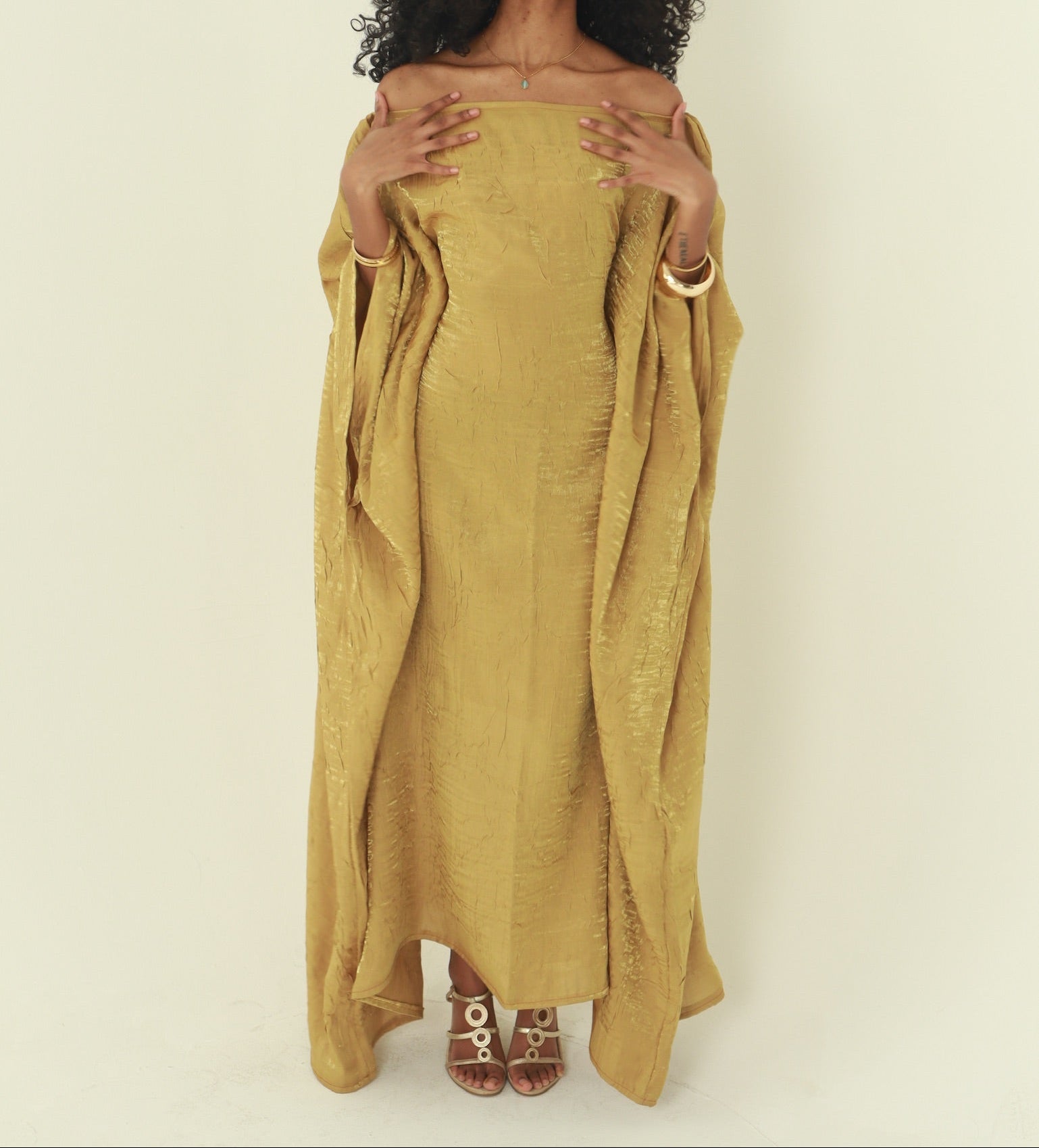 Gold Almyra Dress