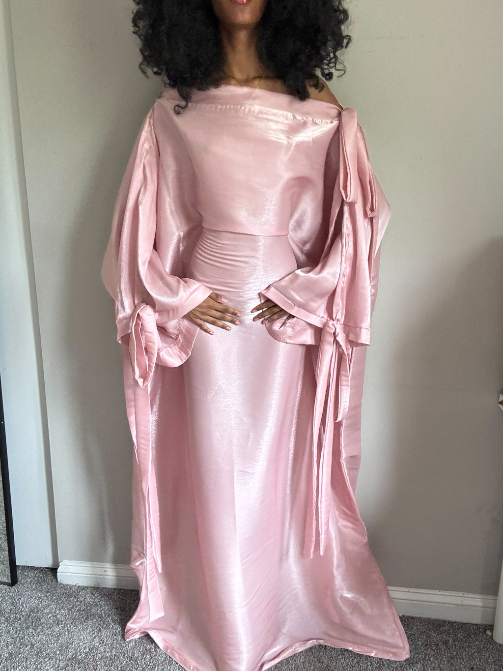 Pink Bow Almyra Dress