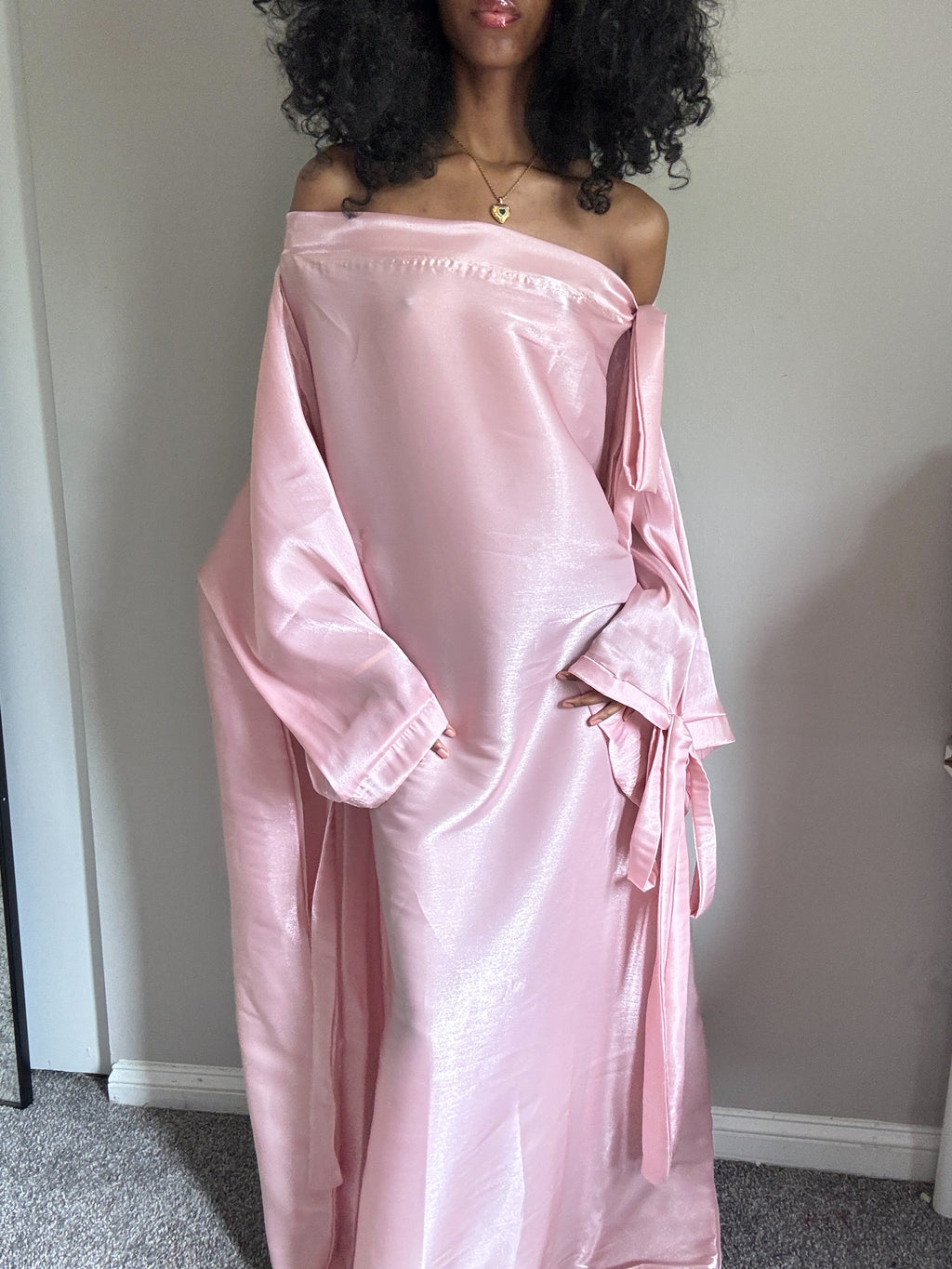 Pink Bow Almyra Dress