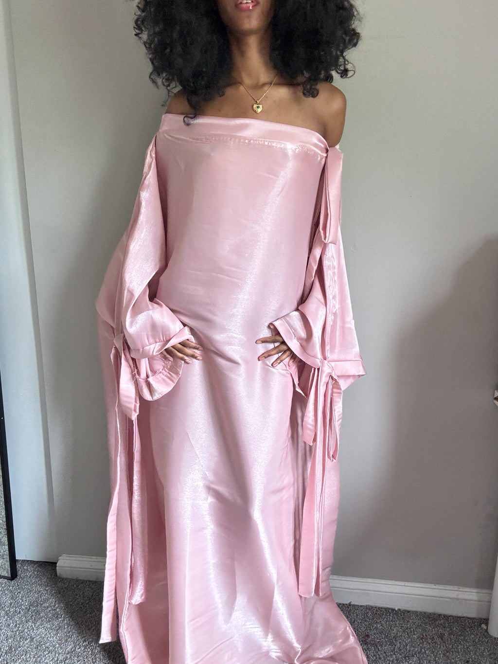 Pink Bow Almyra Dress