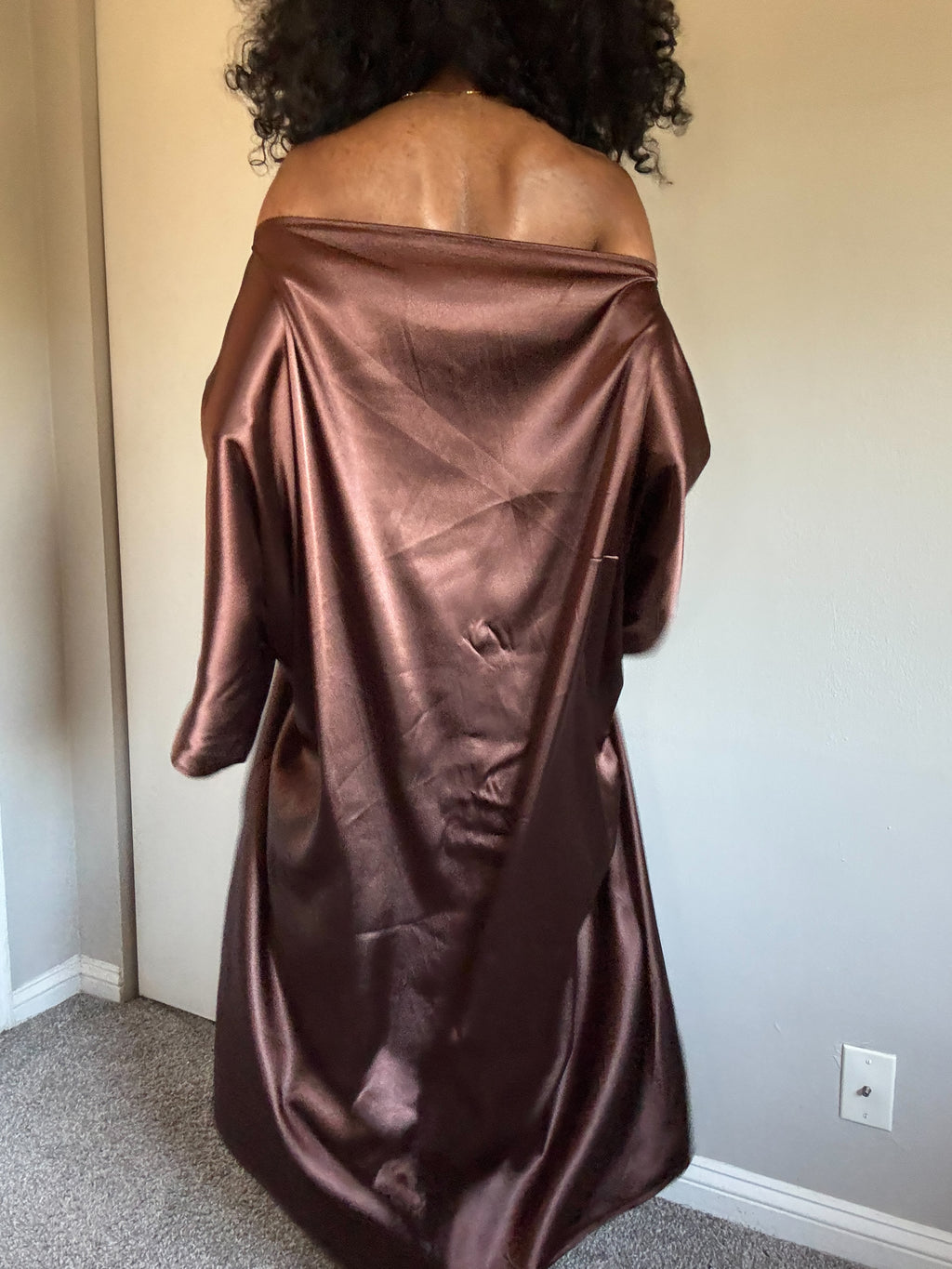 Choco Brown Almyra Dress