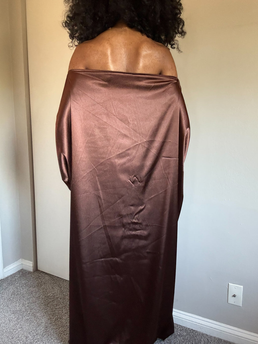 Choco Brown Almyra Dress