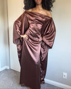 Choco Brown Almyra Dress