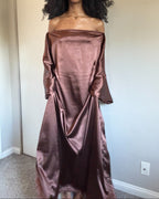 Choco Brown Almyra Dress