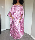 Silky Pink Maxi Almyra Dress