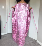 Silky Pink Maxi Almyra Dress