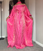 BubbleGum Pink Almyra Dress Scarf Set