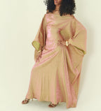 Iridescent Gold Almyra Dress