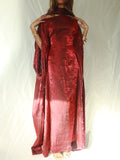Beaded Almyra Dress & Scarf Set