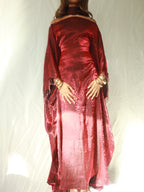 Beaded Almyra Dress & Scarf Set