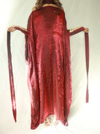 Beaded Almyra Dress & Scarf Set