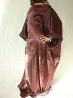 Brown Almyra Dress & Scarf Set