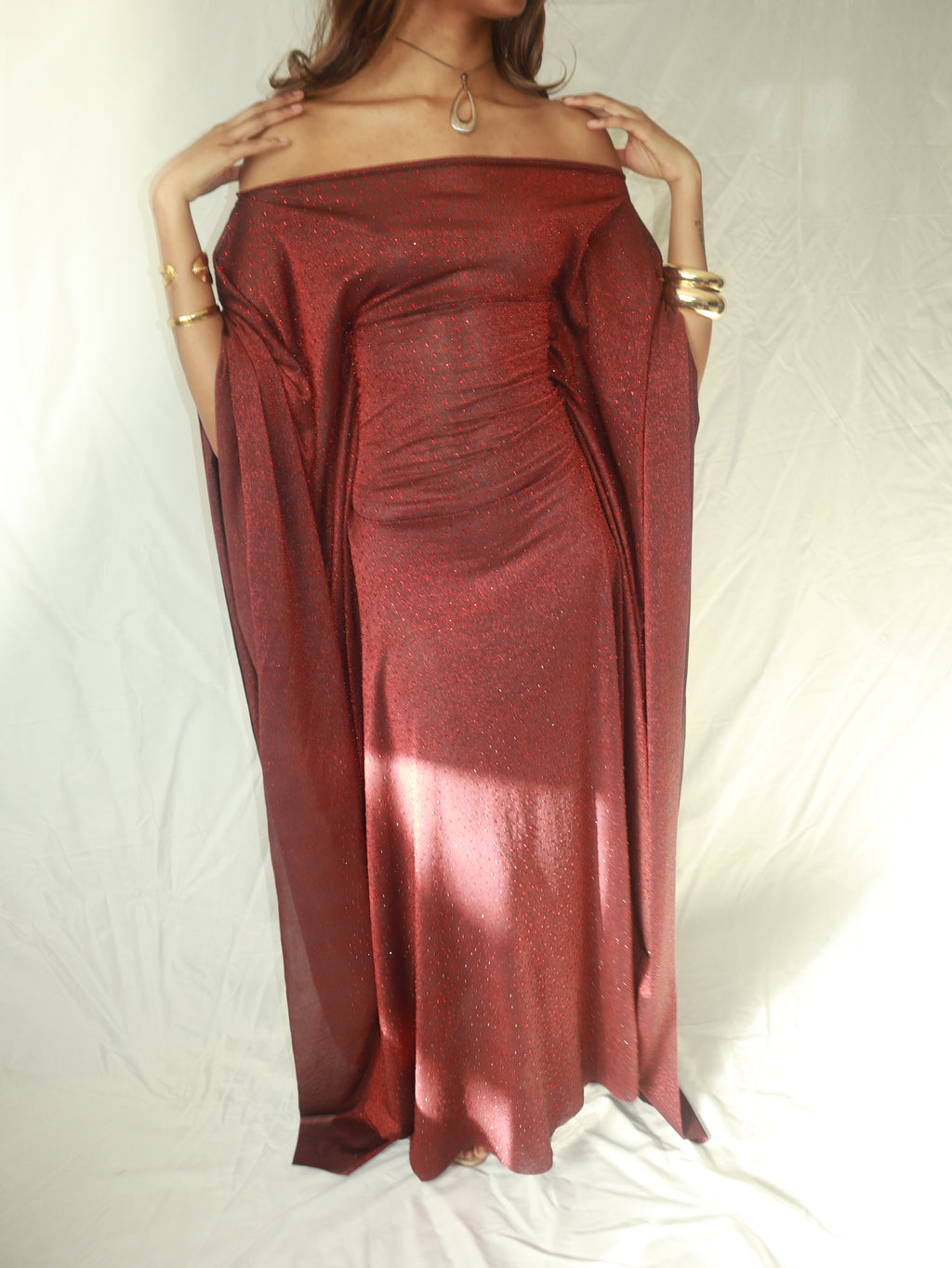 Crystal Beaded Athena Dress