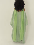 Mint Almyra Dress with Neck Scarf